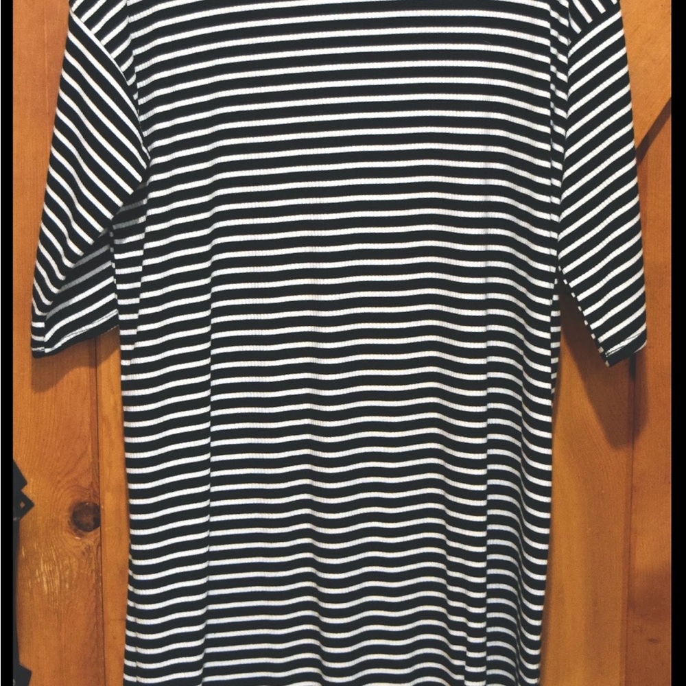 Dressed in LaLa Striped T-Shirt Dress